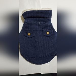 Corduroy dog coat